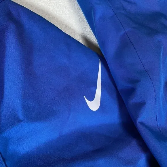 NIKE SOCHI 2014 Olympics  Women’s   Hooded Blue Winter Coat  Sz XL - Picture 5 of 16
